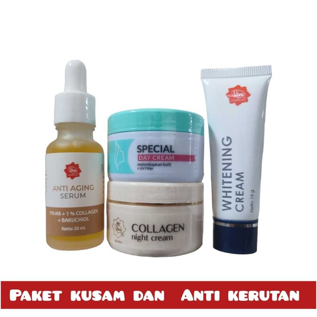 Paket viva perawatan flek hitam - SKINCARE UNTUK KULIT KUSAM