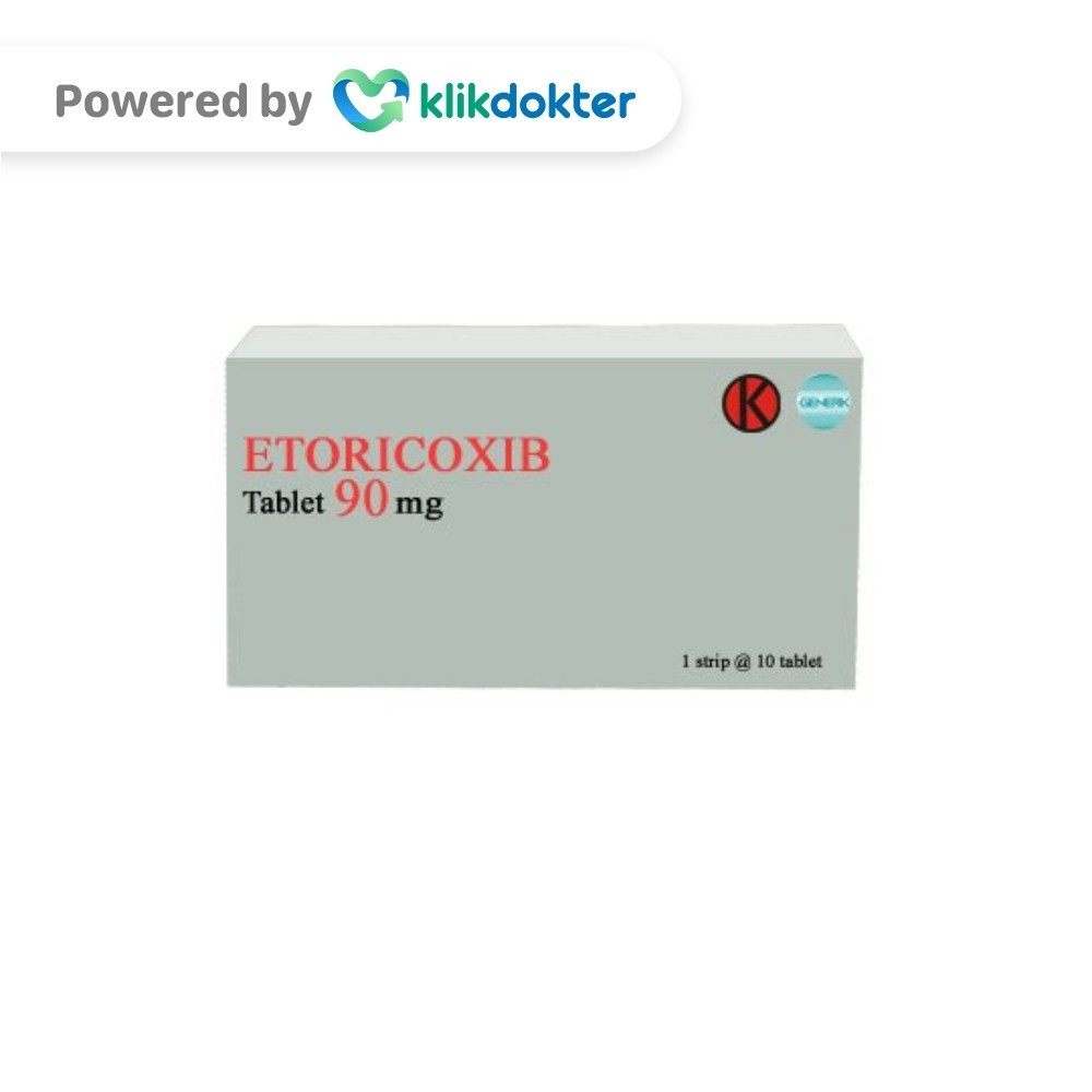 Etoricoxib 90mg 10 Tablet Generik
