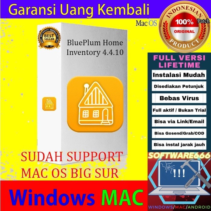 Software Inventori Rumah: BluePlum Home Inventory 4 [Mac] - SOFTWARE - APLIKASI - PC