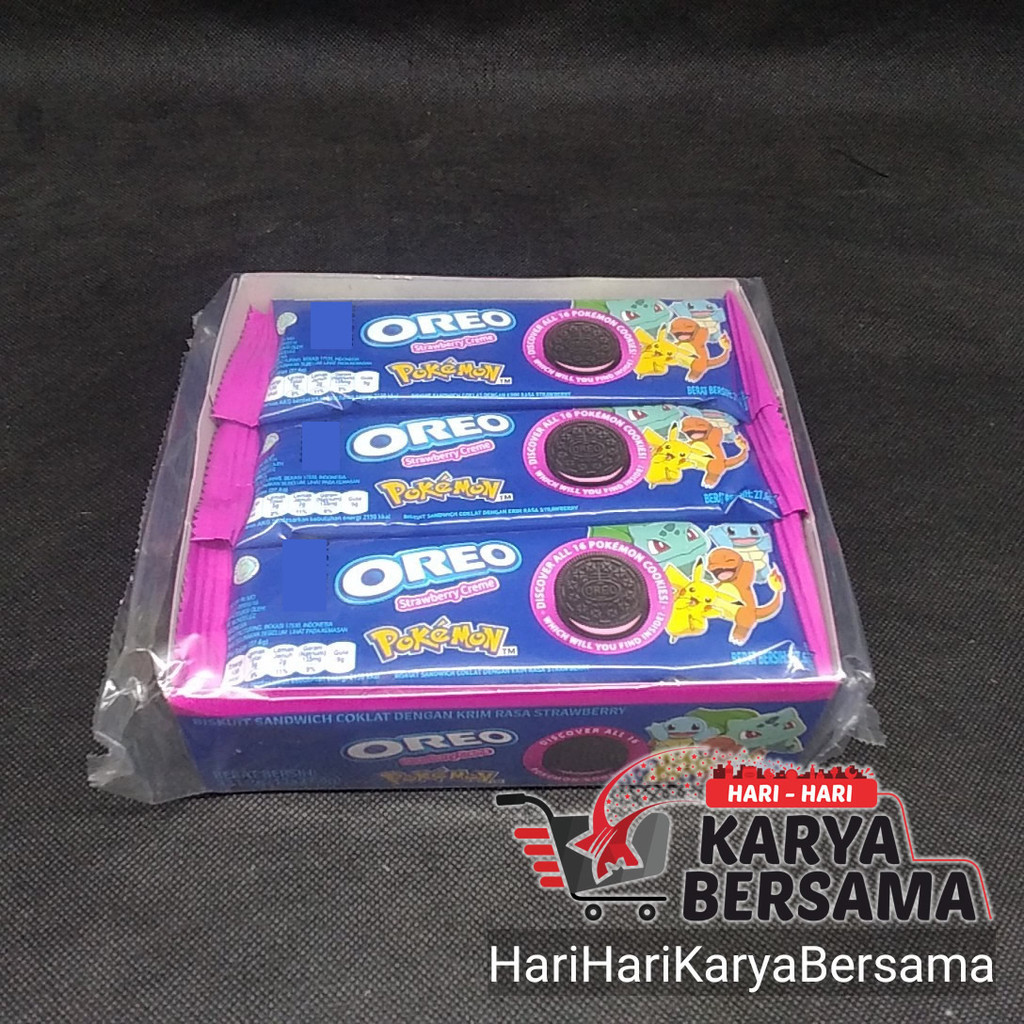 

BISKUIT OREO STRAWBERRY CREAM BOX 12'S X 27.6GR