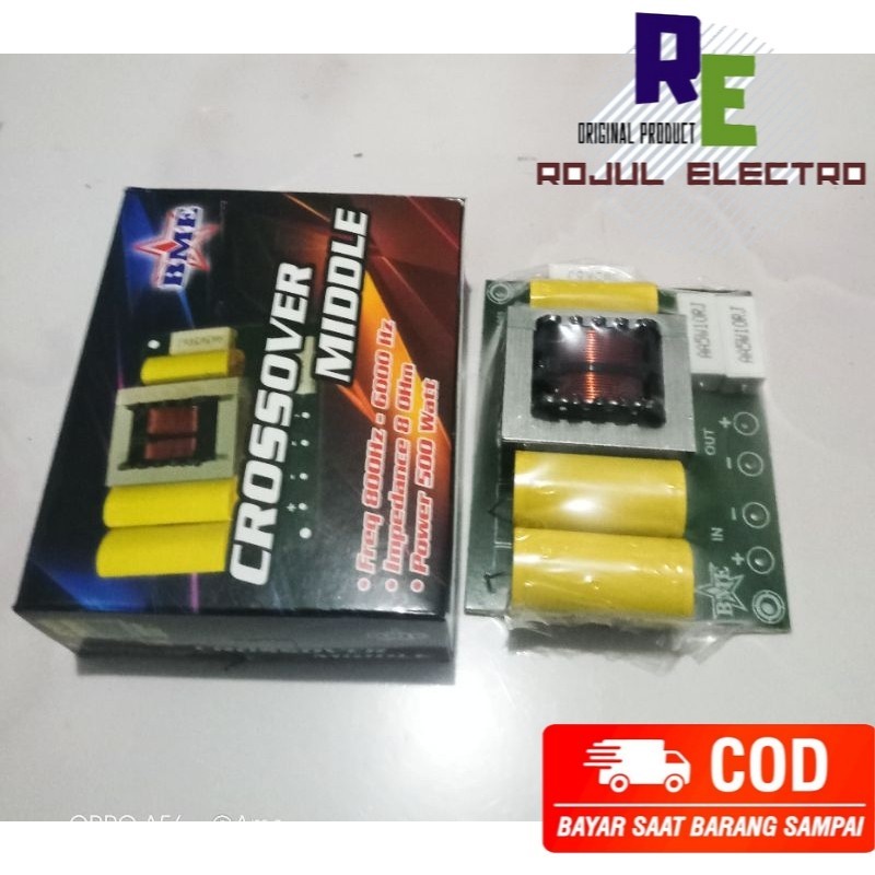Crossover Passive Crossover Middle 500W By BME
