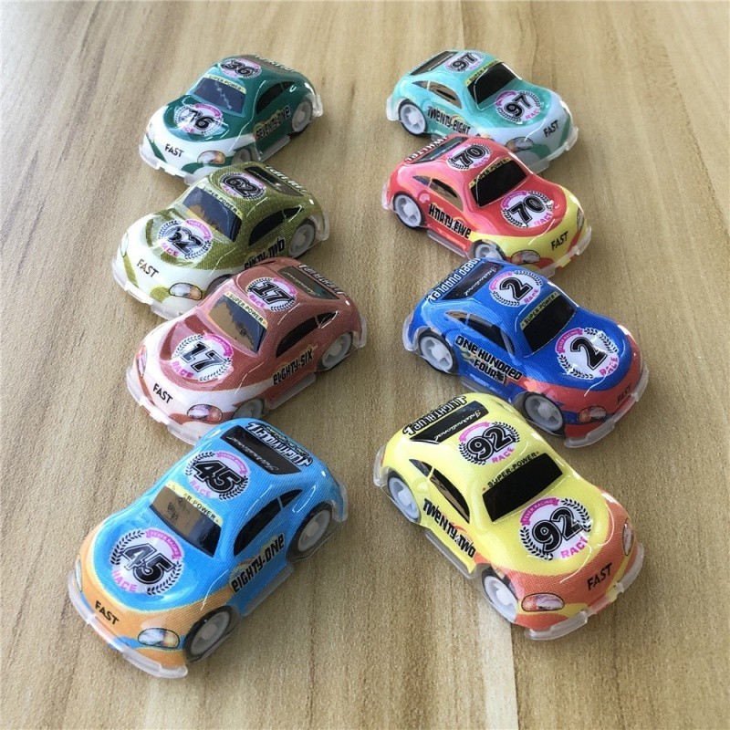 Mainan Mobil Mesin Jam Tarik PVC