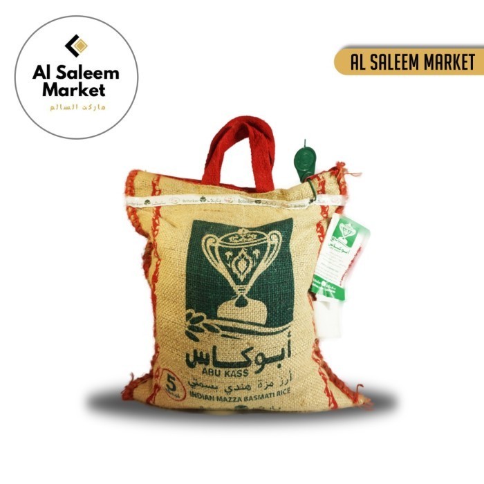

Beras Basmati Abu Kass 5 kg | Abu Kas | Nasi Arab Asli | Nasi Kebuli