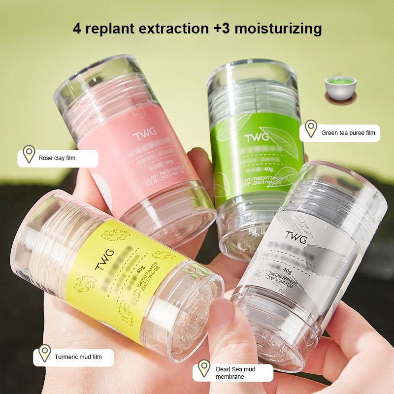 【AW】TWG Mugwort Clay Stick Mask Masker Wajah Mugwort Acne Menenangkan dan Membuat Wajah Kencang dan 