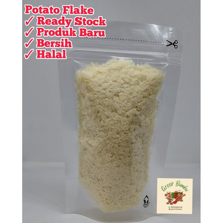 

New-Promo Pure Potato Flake 1kg / Tepung Kentang Kasar