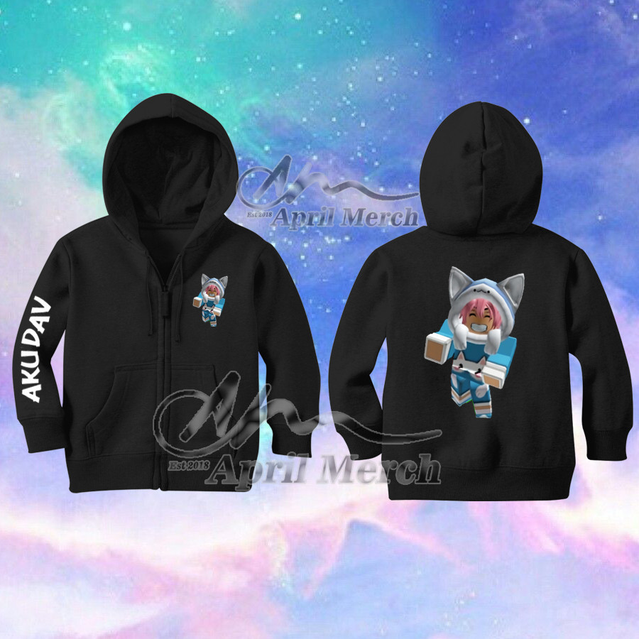 Jaket zipper anak Youtuber Atun youtuber bang jblox