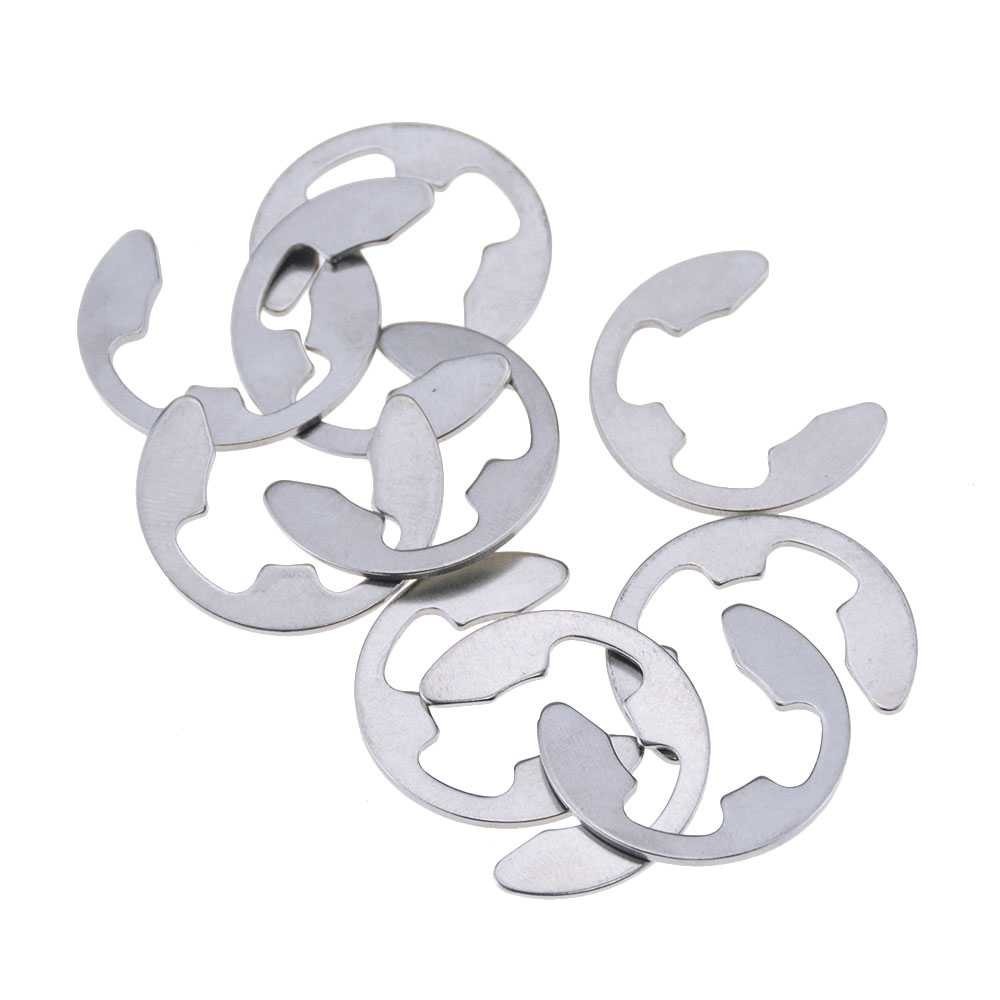 

ARSAKHABOUTIQUE JARBLUE E-Clip External Retaining Ring Assortment Kit 120PCS - JR20