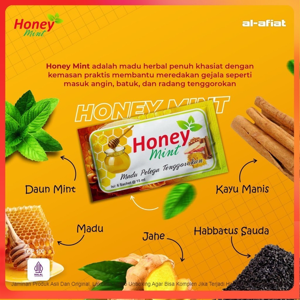 

Honey Mint Al Afiat 15ml/sachet