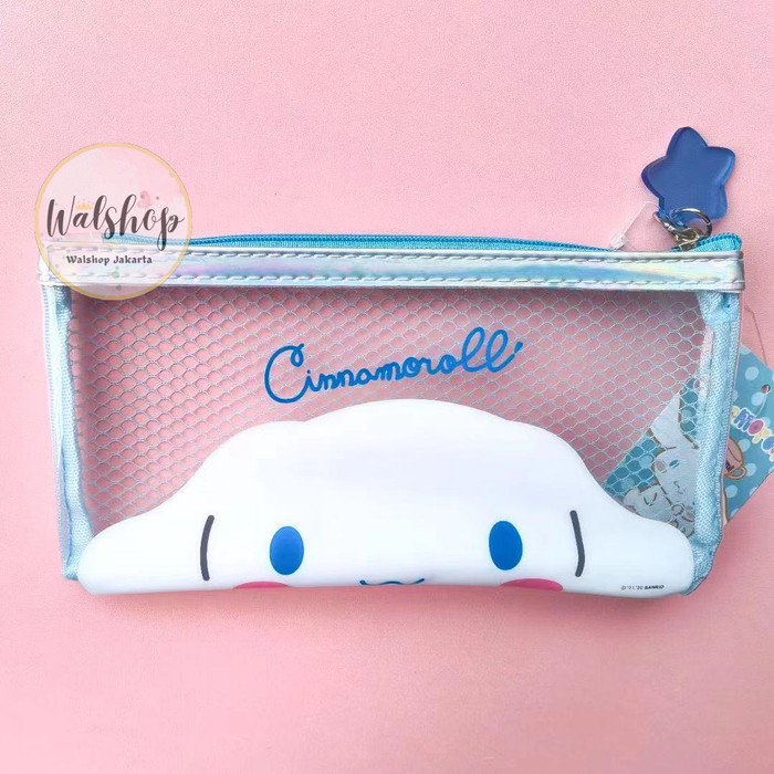 

TERLARIS! Pouch Sanrio Tempat Pensil Cinnamoroll Kuromi Melody Pompurin - PC007 - Cinnamoroll