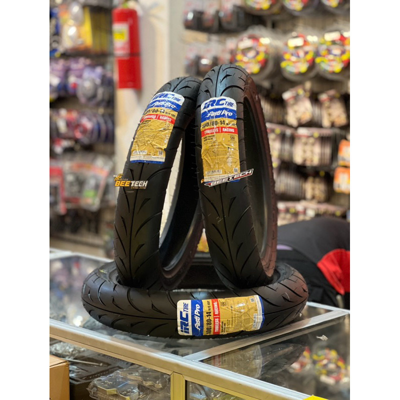 BAN COMPOUND IRC FASTI PRO RING 14 UKURAN 100/80 ORIGINAL IRC