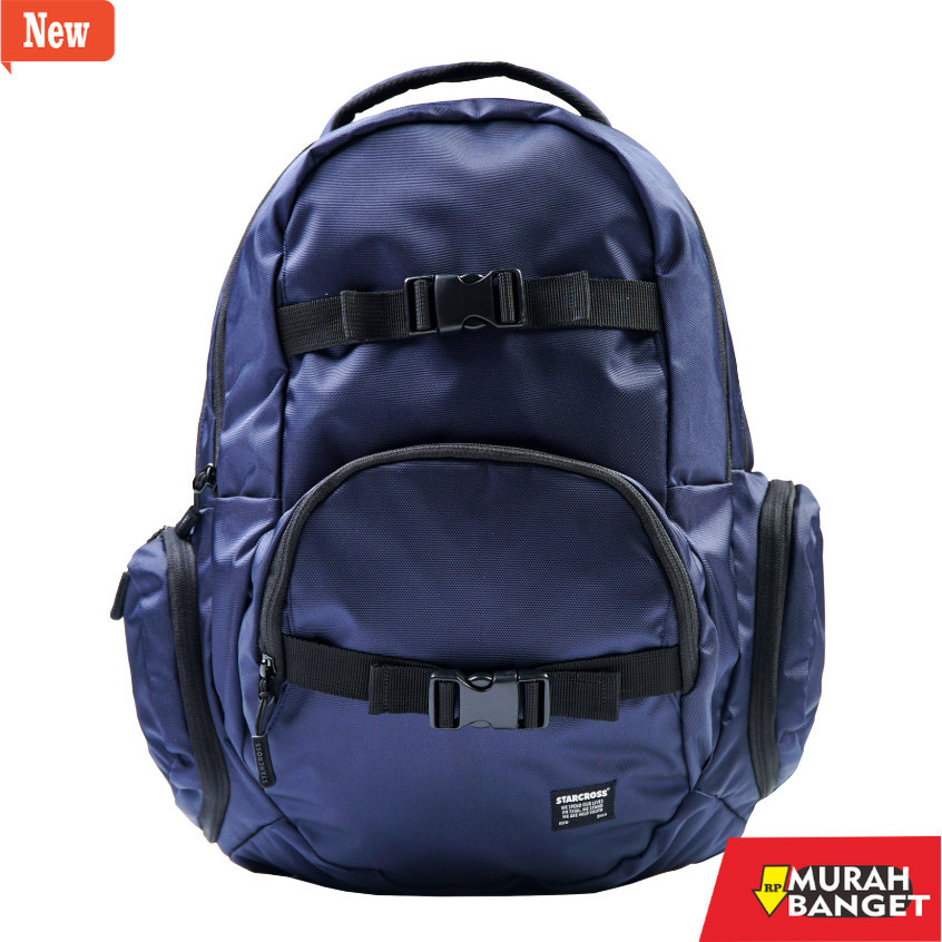 Tas Ransel Pria Kekinian STARCROSS Backpack - BS BP 119 - Navy