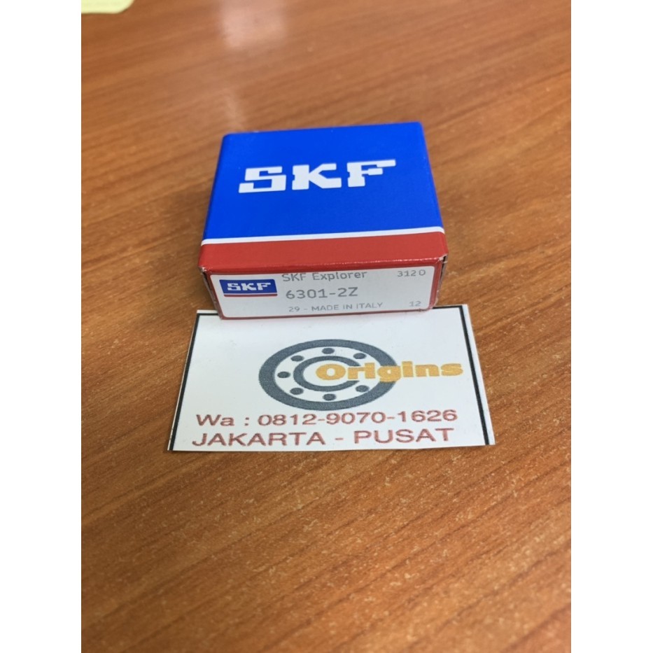 BEARING 6301 ZZ SKF ORIGINAL 6301ZZ ZK ONLINE