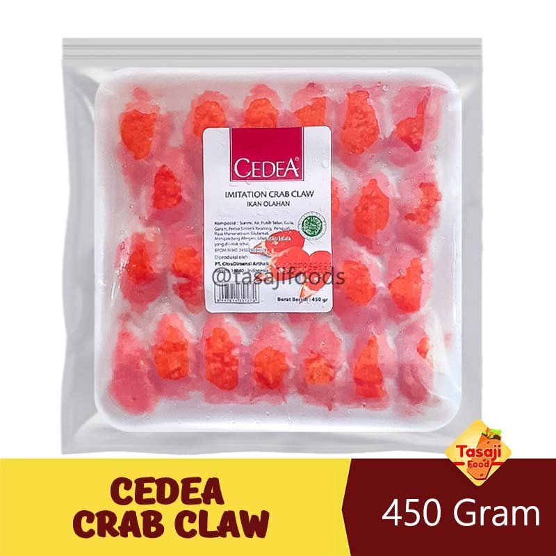 

Cedea Crab Claw 450 gr - Ikan Olahan