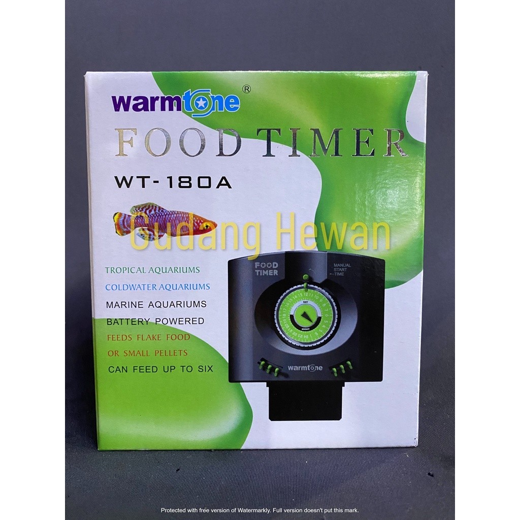 

23bagusmenshop - WARMTONE WT-180 Pet Feeder Dispenser Makanan Otomatis Kucing Anjing