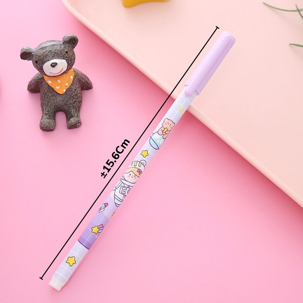 

Pulpen Gel Ink Karakter Pen Bullet Tip 0.5mm Ballpoint Perlengkapan Menulis Pena Alat Tulis Sekolah Kantor Bolpen Jel Lucu