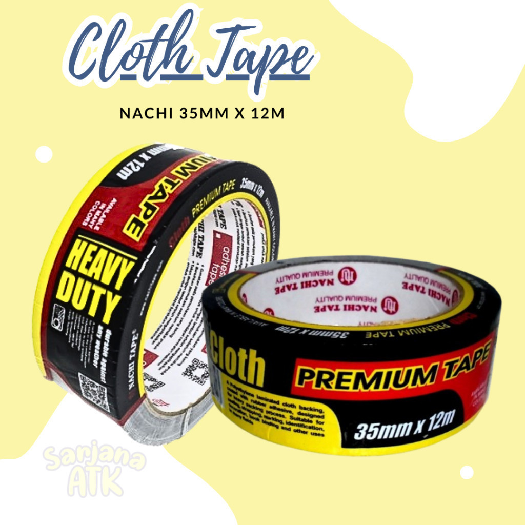 

Lakban Kain Hitam / Isolasi Kain Hitam / Cloth Tape Alligator