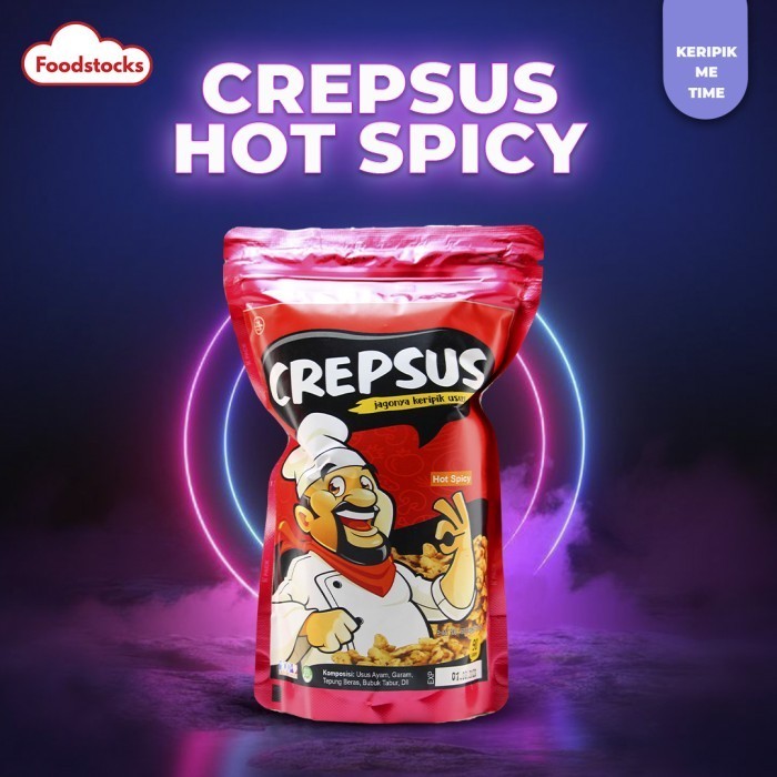 

TERMURAH Keripik Usus Crispy Rasa Hot Spicy Crepsus