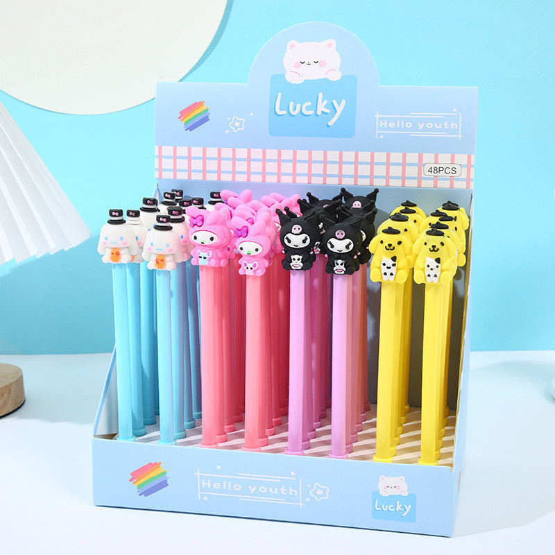 

(SYQ) Pulpen Unik Sanrio Cinamorol Melodi Kuromi Pompurin Donat Astronot