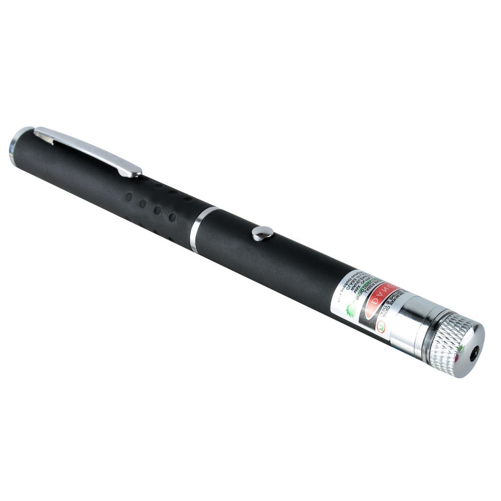 Laser Pointer Hijau Green Laser Tembak Jarak jauh Aluminium Laser Presentasi Original 304