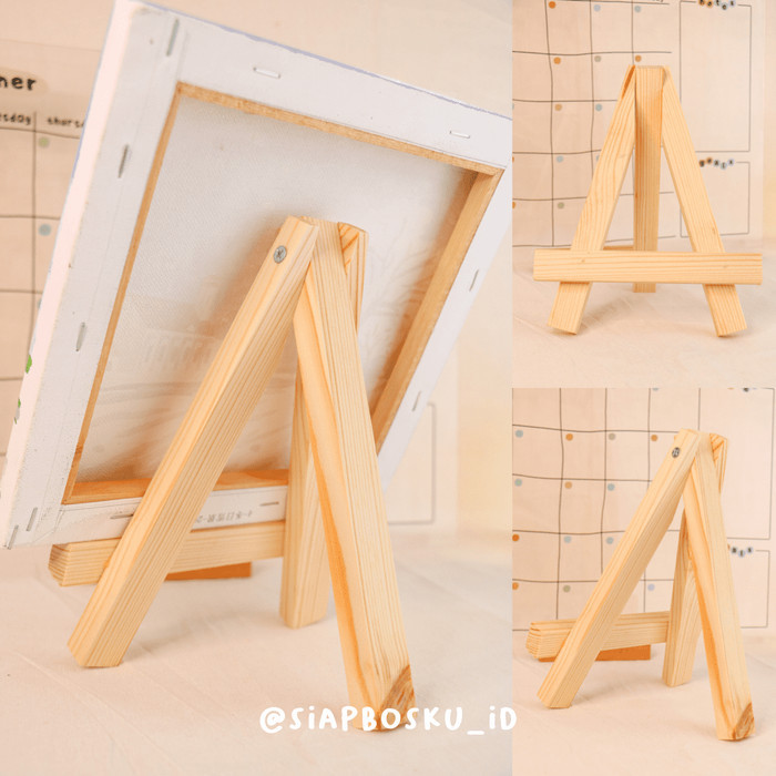 

New Promo~ berkahh_mall KANVAS LUKIS ANAK 20x20 CM GAMBAR BINATANG 5 CANVAS PAINTING BY NUMBER - Easel 20 x 15