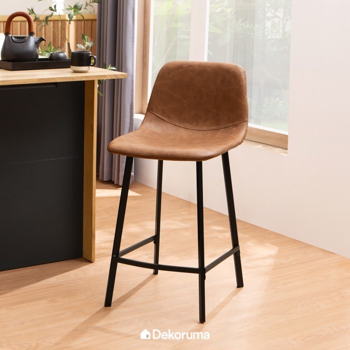 Dekoruma HITO Kursi Makan Tinggi / Kursi Bar / Kursi Cafe / Bar Stool