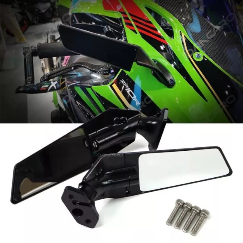 Spion Winglet Cnc Spion Winglet Ninja R25 R15 Nmax Dll