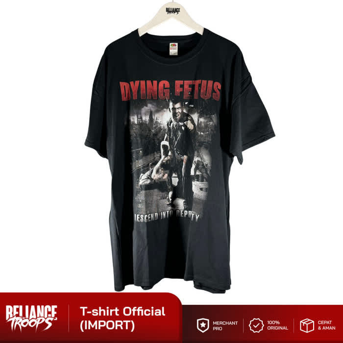 T-shirt Official | Dying Fetus - Descend Into Depravity