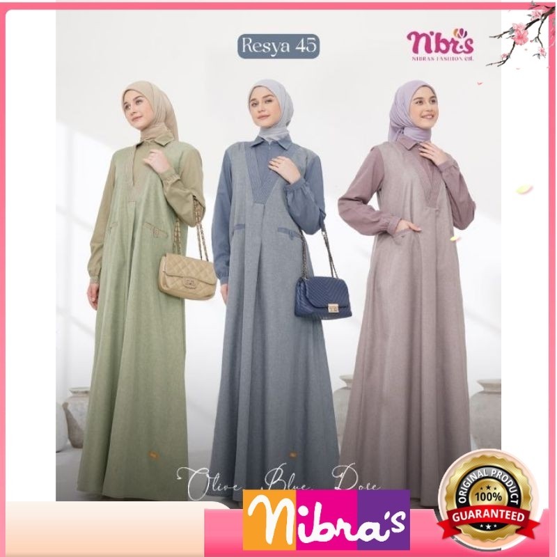 Gamis Dewasa Resya 45 Gamis Nibras