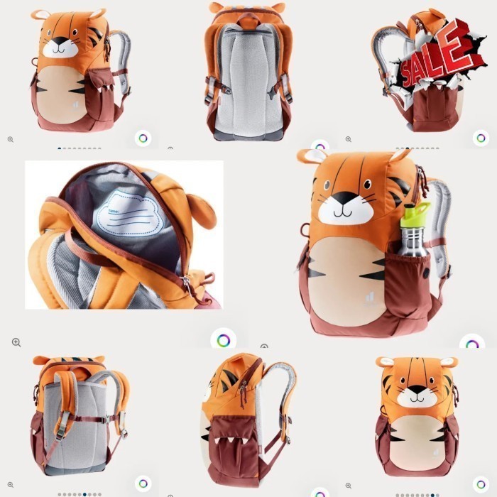 ✨NEW✨ -DISKON 30% TAS ANAK TK PAUD DEUTER KIKKI KIDS  BNWT - DOGGY