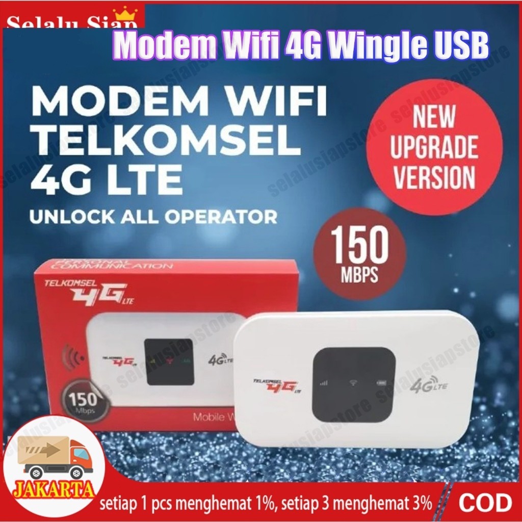 Mifi Modem Wifi 4G LTE 300Mbps Unlock All Operator Modem Wifi Mifi 4G LTE Unlock ALL Operator