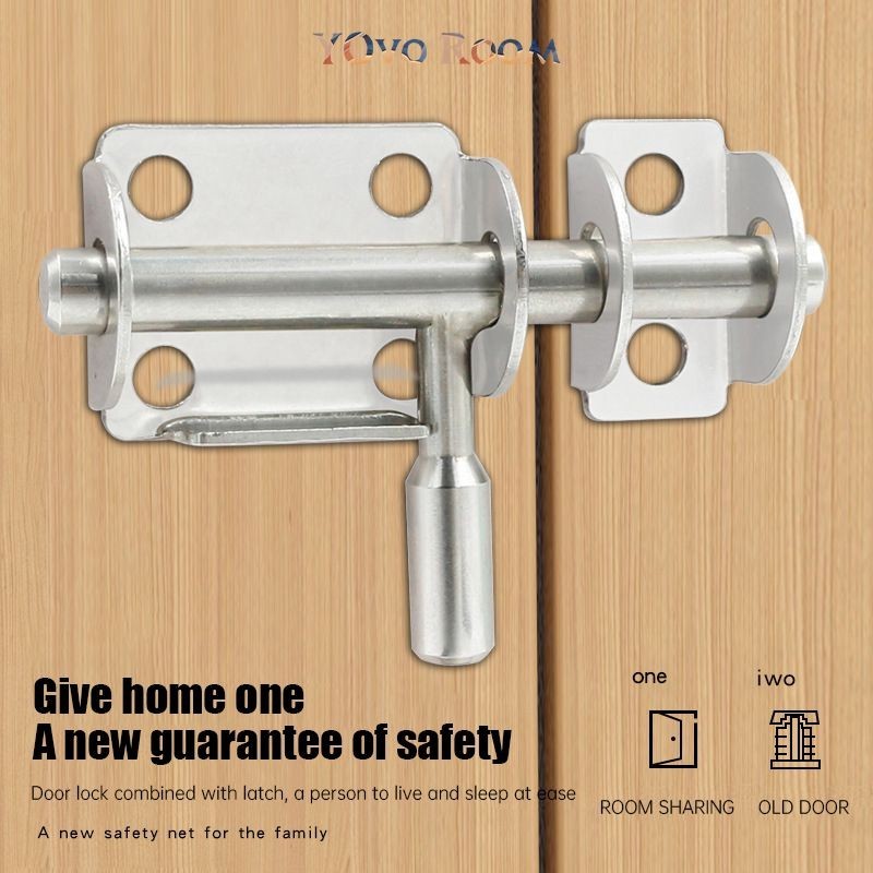 Grendel Slot Pintu Stainless Steel Kamar Mandi Lemari Tebal/selot pintu stainless YOvo