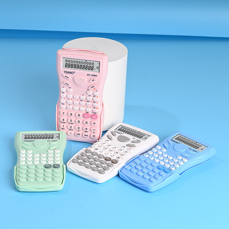 

12 Digits Widescreen Portable Scientific Calculator Multifunctional Exam Tool Students Function Calculator Professionals