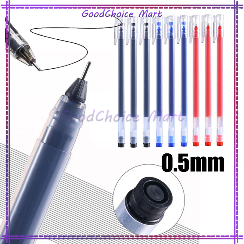 

Pulpen Gel 0.5mm / Pena Transparant Pen Gel / Bolpoin Pena Pulpen Tinta Gel