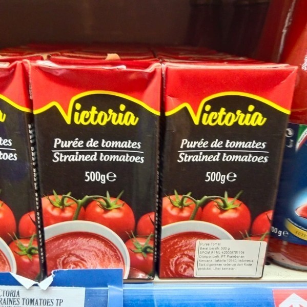 

Victoria pure strained tomatos 500gr tomat