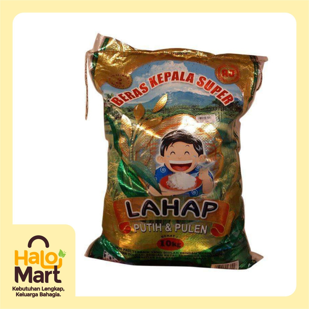 

LAHAP ANAK BERAS PUTIH 10 KG