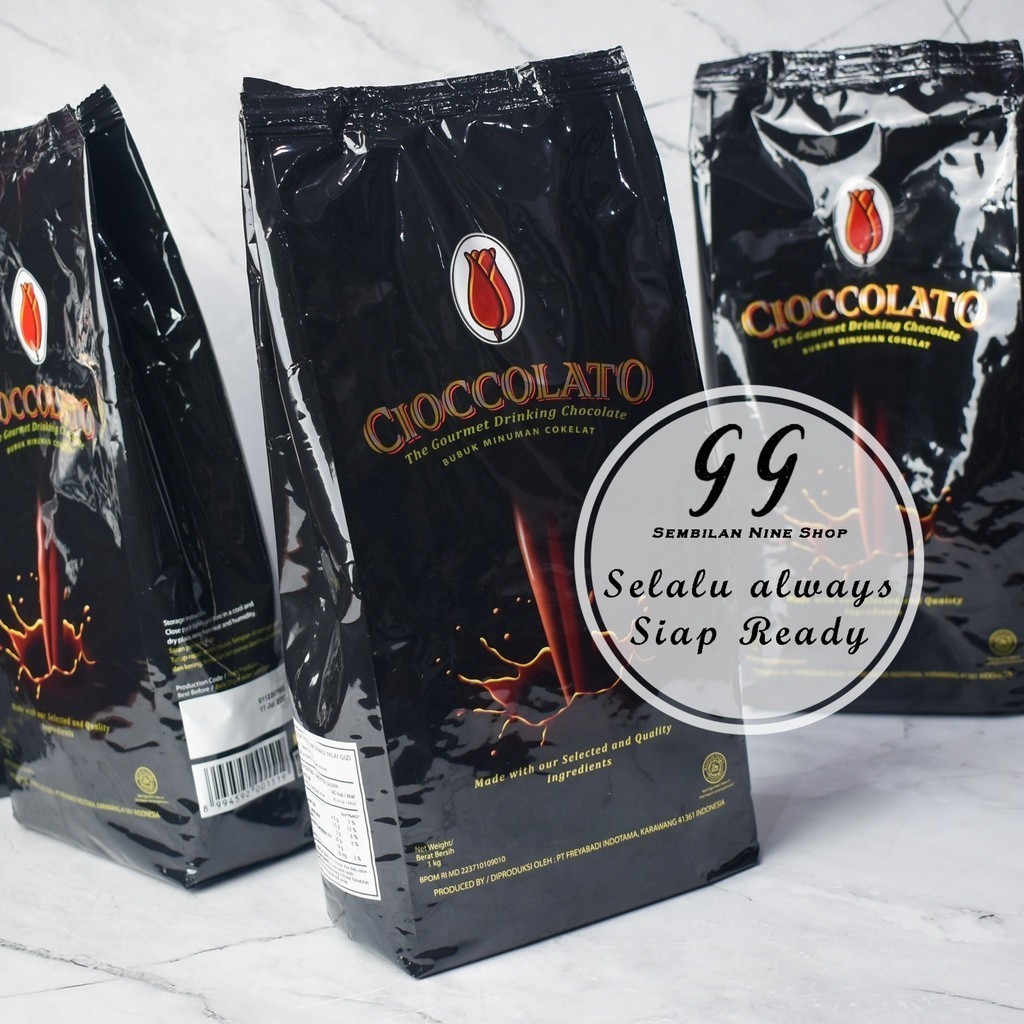 

Tulip CIOCCOLATO Chocolate Powder DRINK 1 KG Serbuk Cokelat Bubuk Minuman Choco Drinking