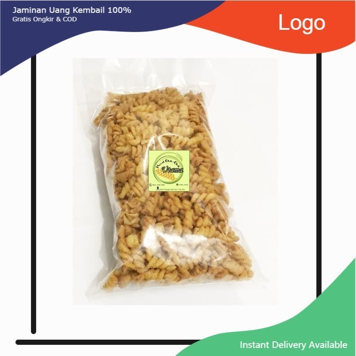 

Makaroni Spiral - makroni bantet pedas makanan ringan kiloan pedas sby - pedas jeruk