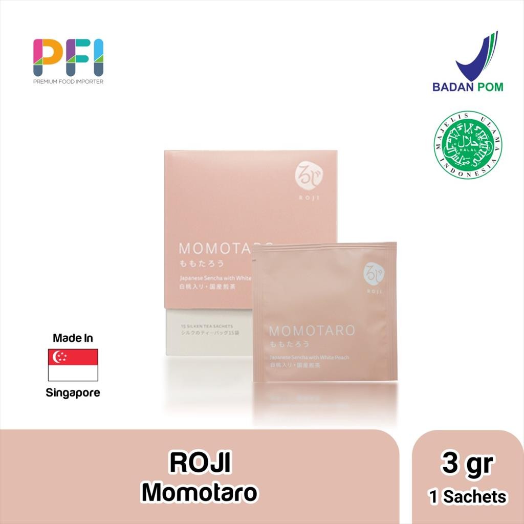 

ROJI Momotaro Green Tea With White Peach 1 SACHETS
