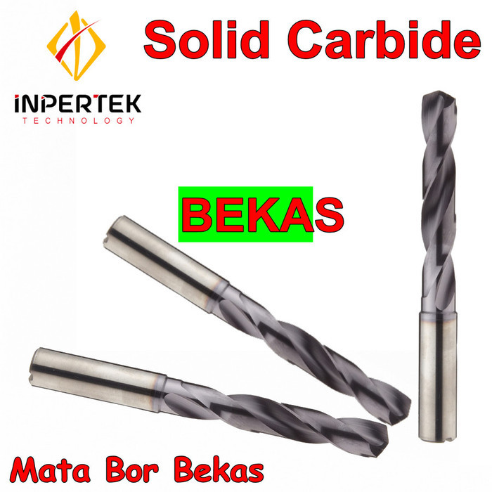YM99 Drill carbide d10 x 80 Bor Carbide Bekas | Diameter 9,98 Carbide Drill