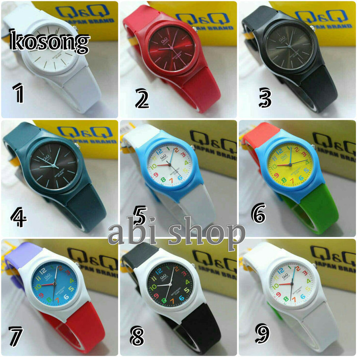 [[Kids Watch]] Jam Tangan Anak & Wanita QQ Q&Q VQ86J Original VQ86 Hitam
