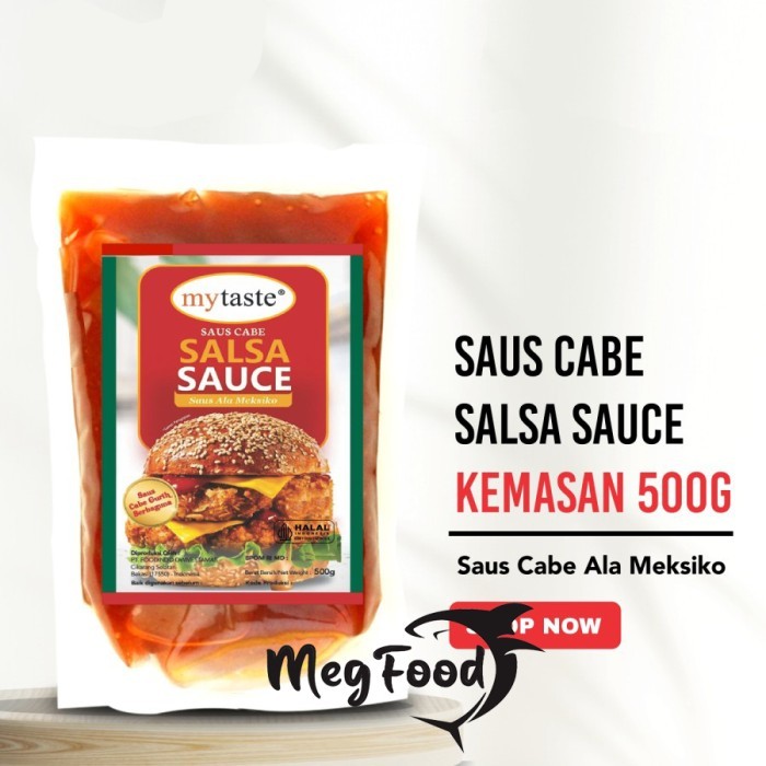 

Saus Cabe Salsa Sauce Saus Sambal ala Mexico 500g - My Taste
