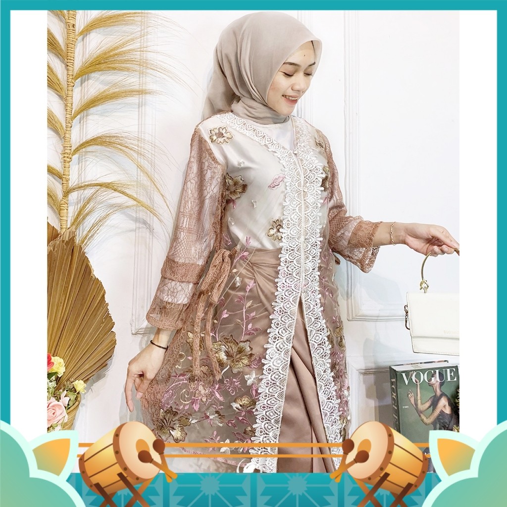 Baju Wanita Modern Keren Kekinian Kondangan Acara Formal / [NEW ARRIVAL] NAYAKA BATIK - One Set Wani