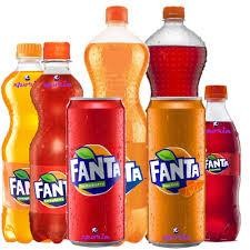 

Fanta Rasa Orange Jeruk Strowberry Minuman Soda - Botol 250ML,390ML, 1L