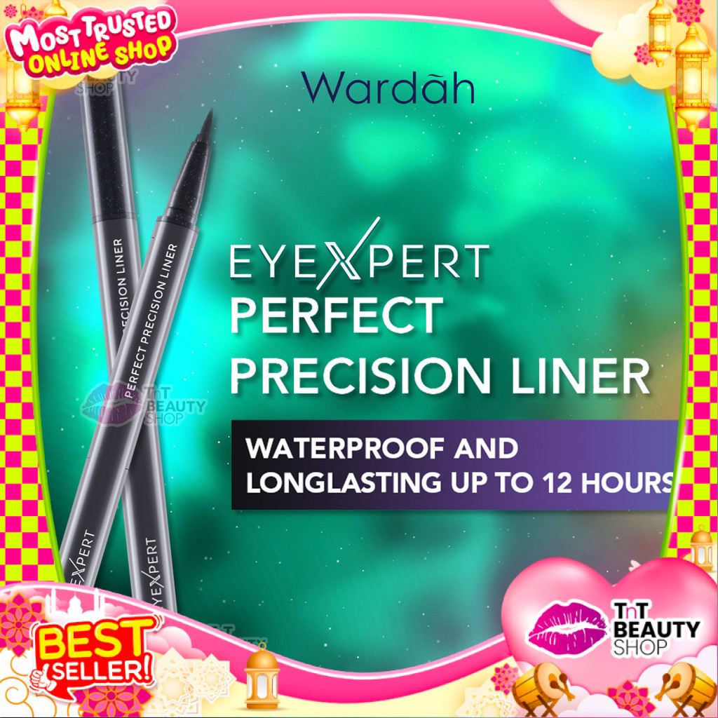 Wardah Eyexpert Perfect Precision Liner - Eye Liner - Eyeliner | TnT Beauty Shop