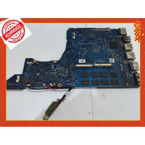 Motherboard mobo Laptop sony SVS131B12W Original Kondisi mati total  core i5 gen 3