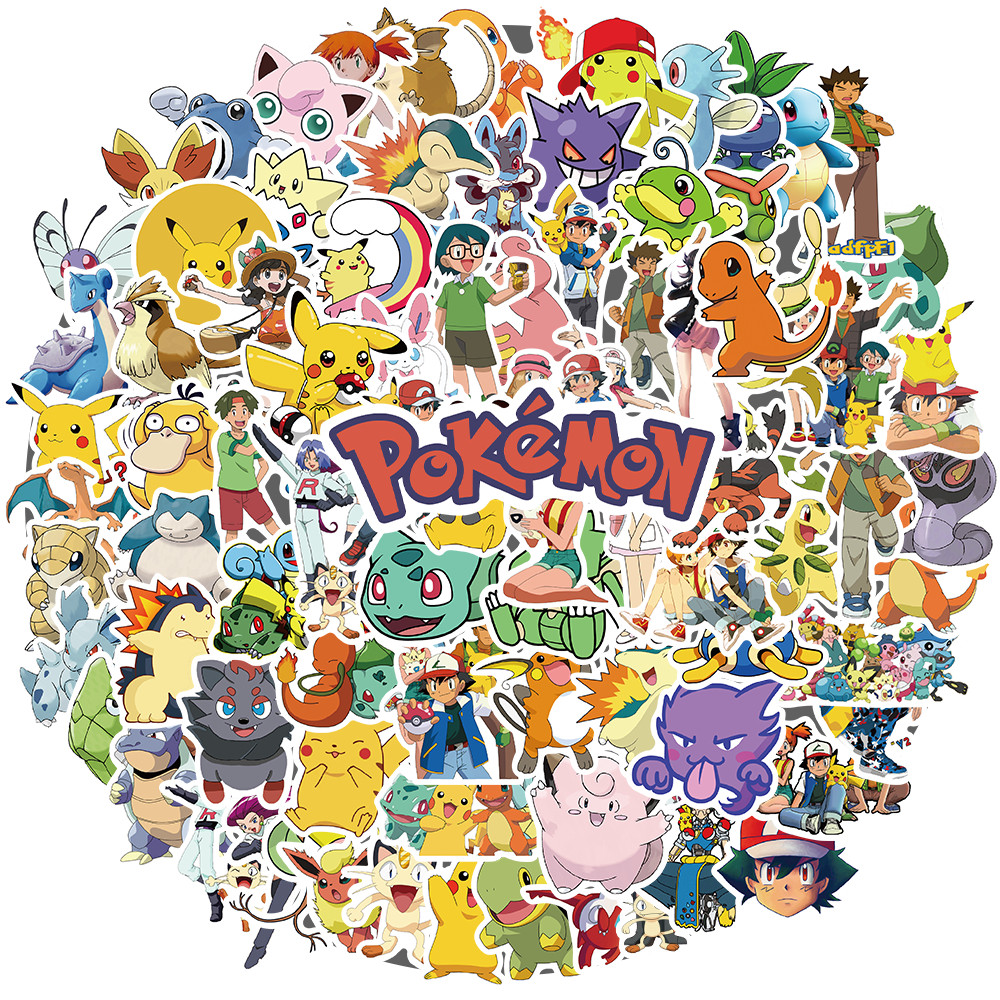 

Stiker Pokemon Sudah dipotong | Pokemon Sticker Vynil Decal Waterproof