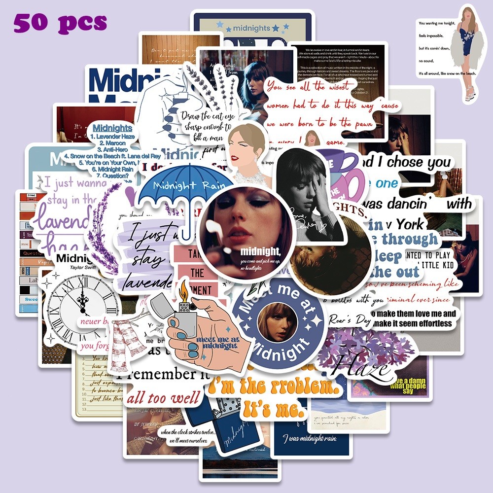 

Stiker Taylor Swift PACK Sticker Quotes Taylor Swift Stiker Album TS Taylor Swift