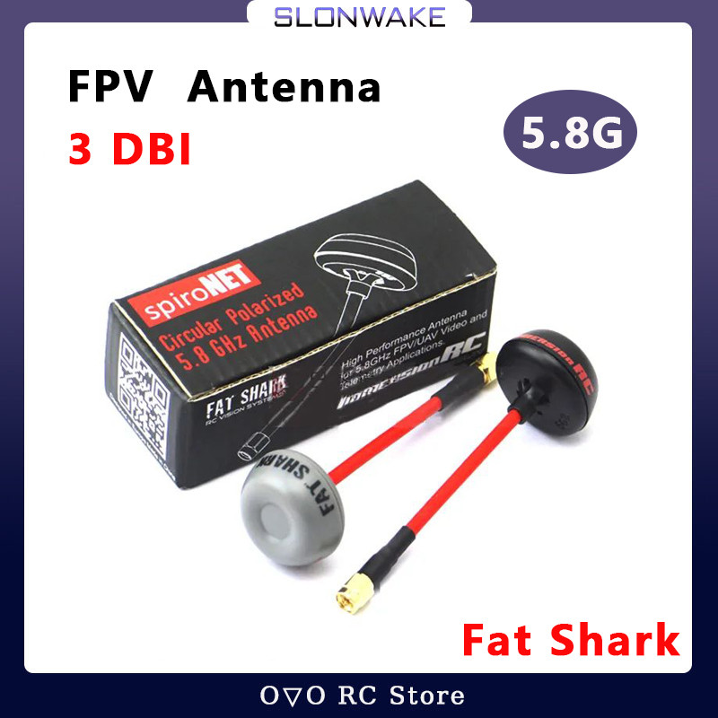 Fatshark ImmersionRC SpiroNet 5.8GHz Circular Polarized RHCP FPV Transmitter receiver Antenna for RC