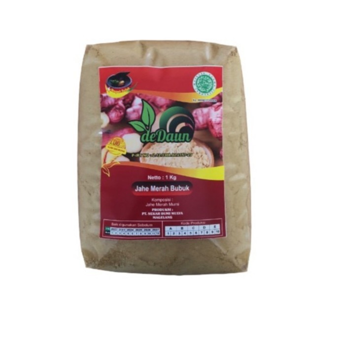 

Murni Bubuk Jahe Merah - Original Jahe Merah Bubuk 500gr