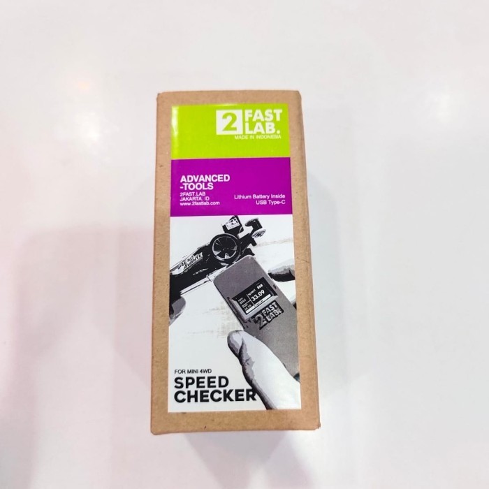 2 Fast Lab Speed Checker for Mini 4WD (New Varian V1)